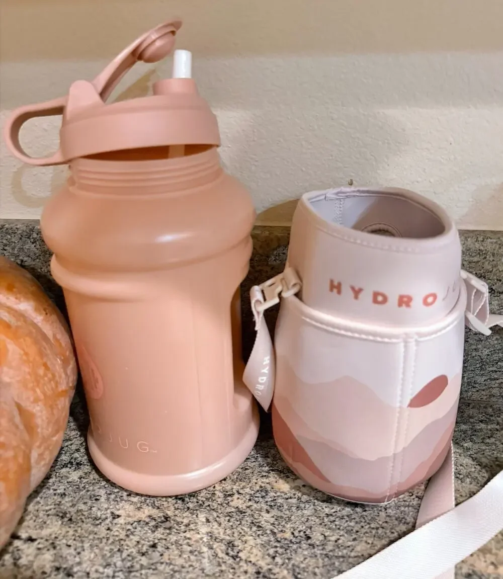 73 oz Hydrojug with Sleeve for phone/keys and Strap